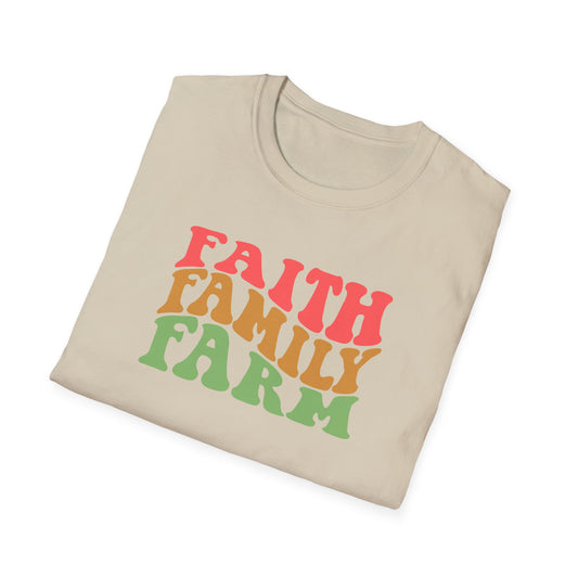 Faith Family Farm Unisex Softstyle T-Shirt