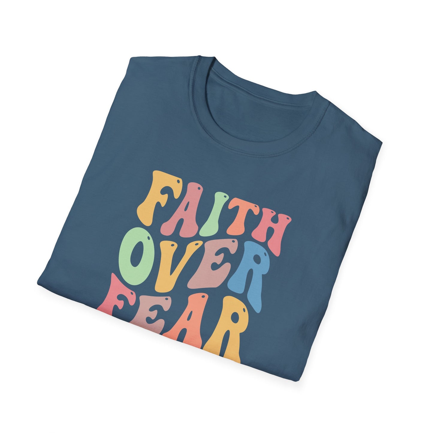 Faith Over Fear Unisex Softstyle T-Shirt
