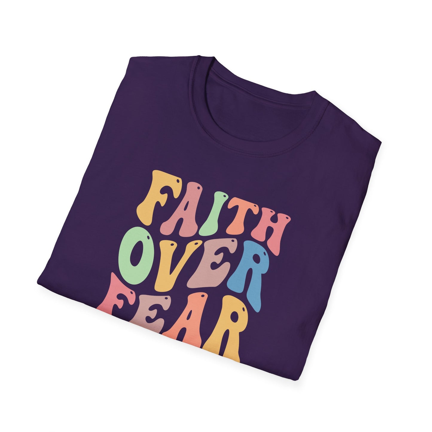 Faith Over Fear Unisex Softstyle T-Shirt