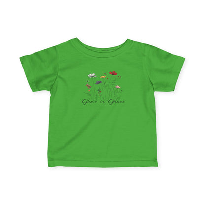 "Grow in Grace" - Infant Fine Jersey Tee