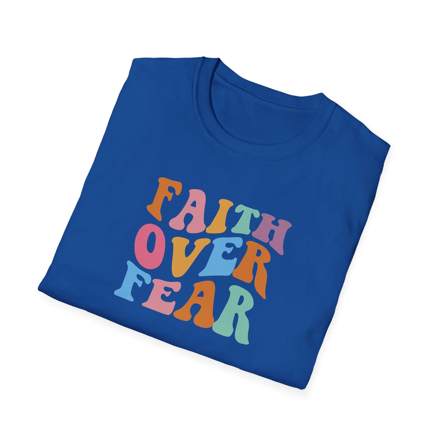 "Faith Over Fear" Unisex Softstyle T-Shirt