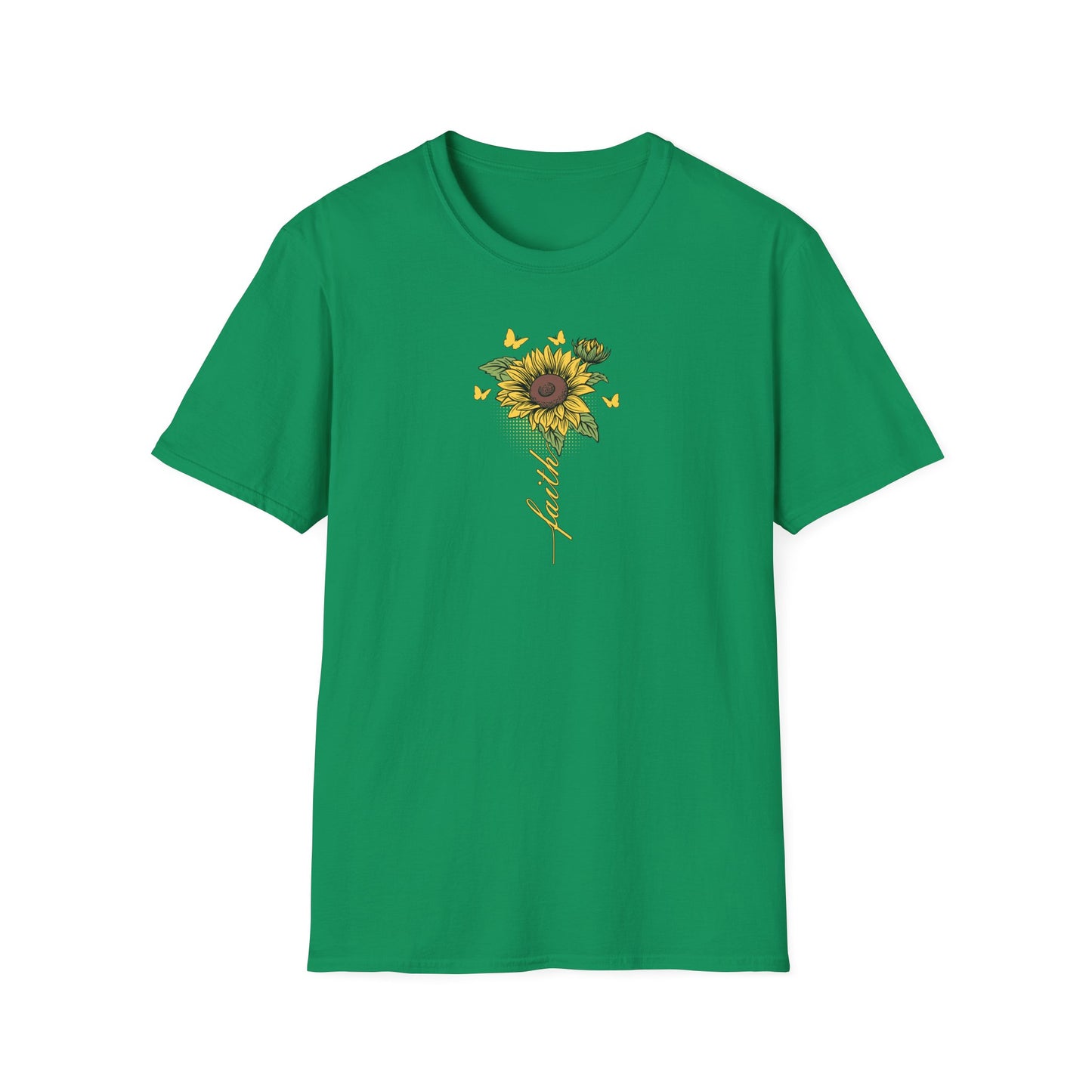 Faith Flower Unisex Softstyle T-Shirt