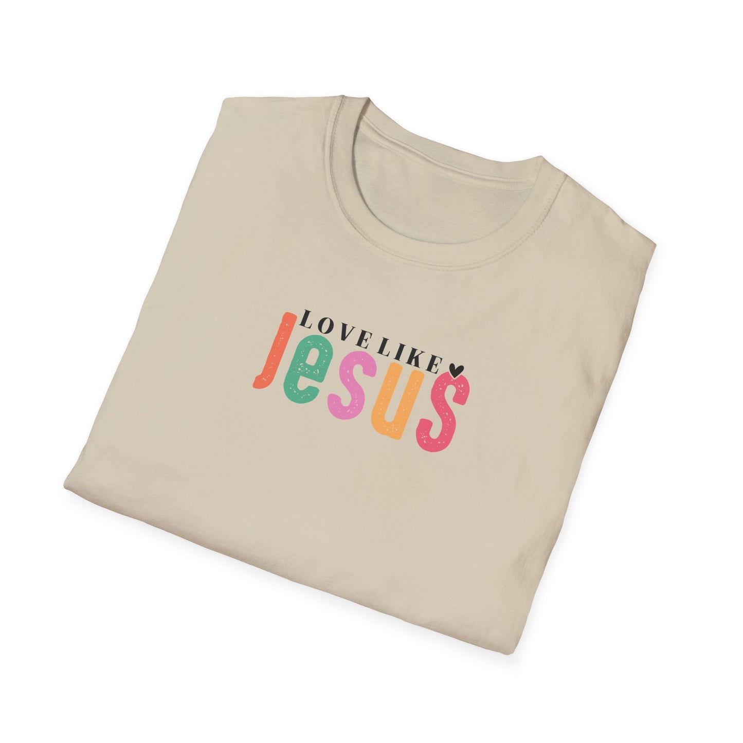 "Love Like Jesus" Unisex Softstyle T-Shirt