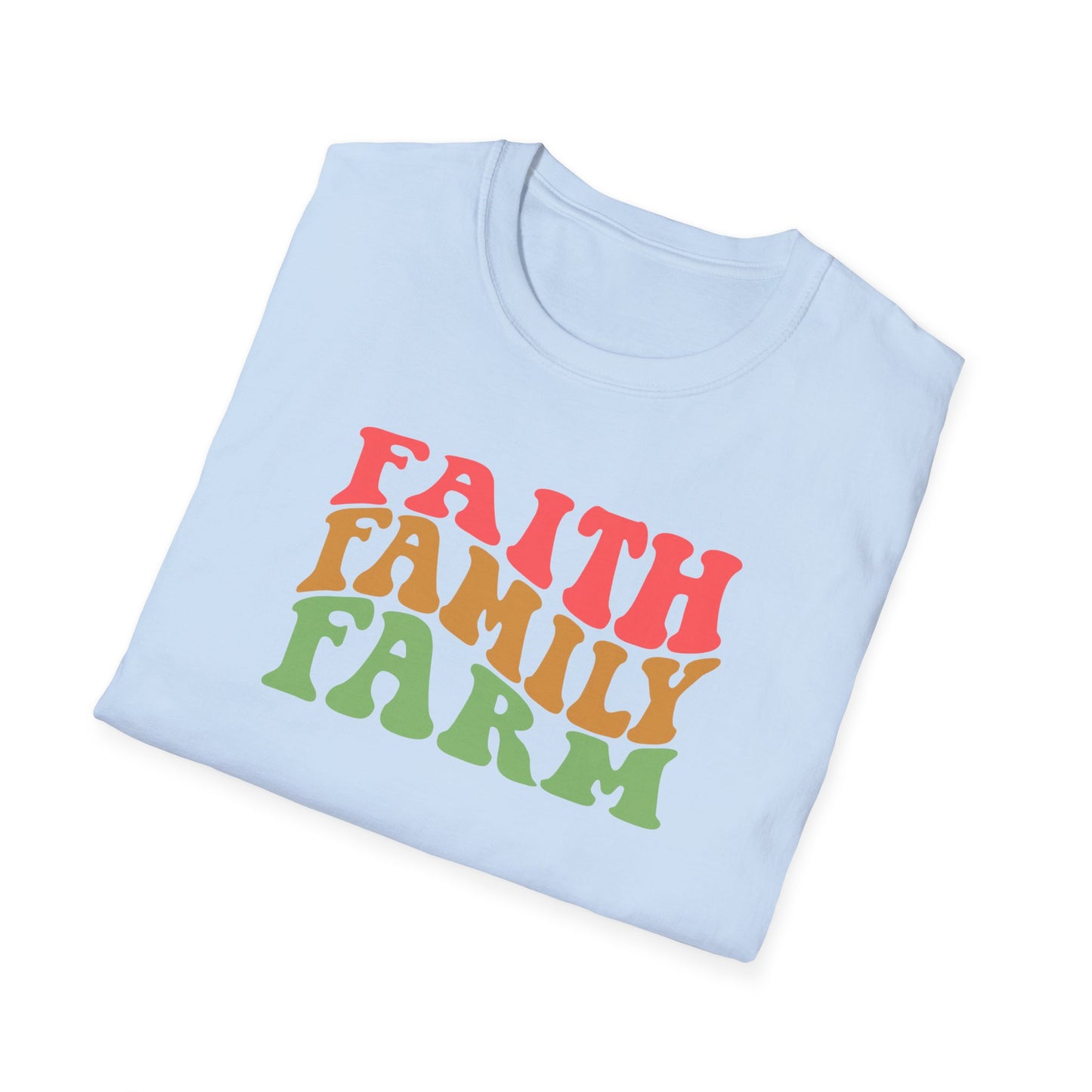 Faith Family Farm Unisex Softstyle T-Shirt