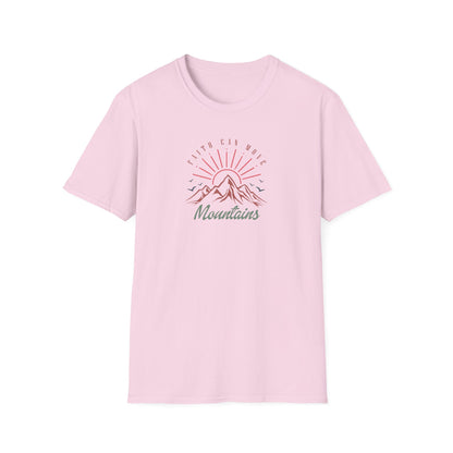 Faith Can Move Mountains D-3 Unisex Softstyle T-Shirt