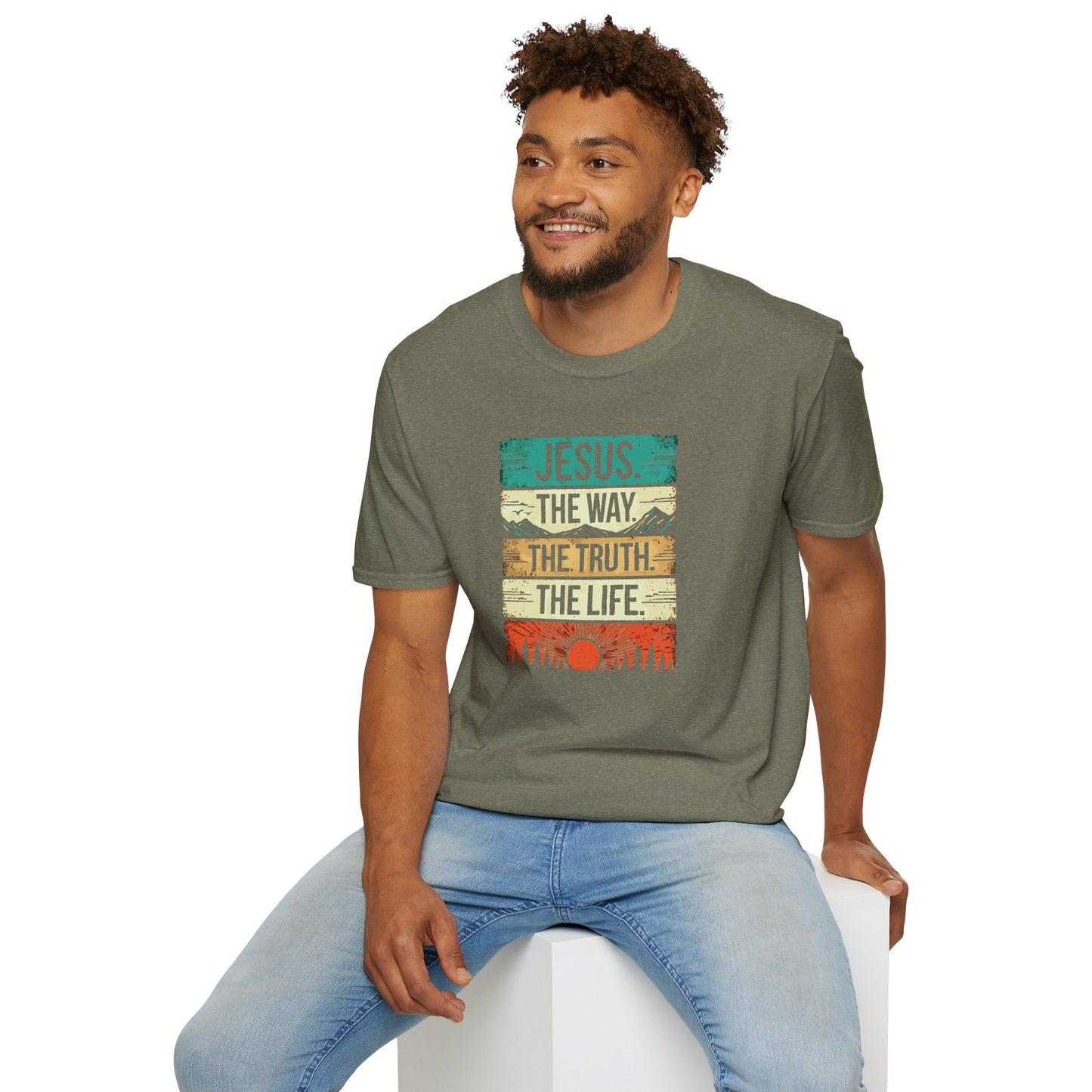 The Way The Truth The Life - Unisex Softstyle T-Shirt