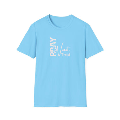 "Pray Wait Trust" Unisex Softstyle T-Shirt