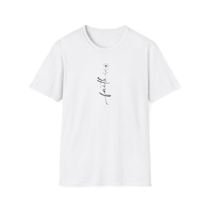 Faith Flower Unisex Softstyle T-Shirt