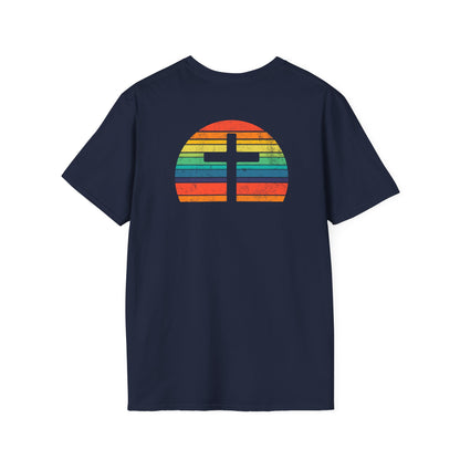 Retro Cross - Unisex Softstyle T-Shirt