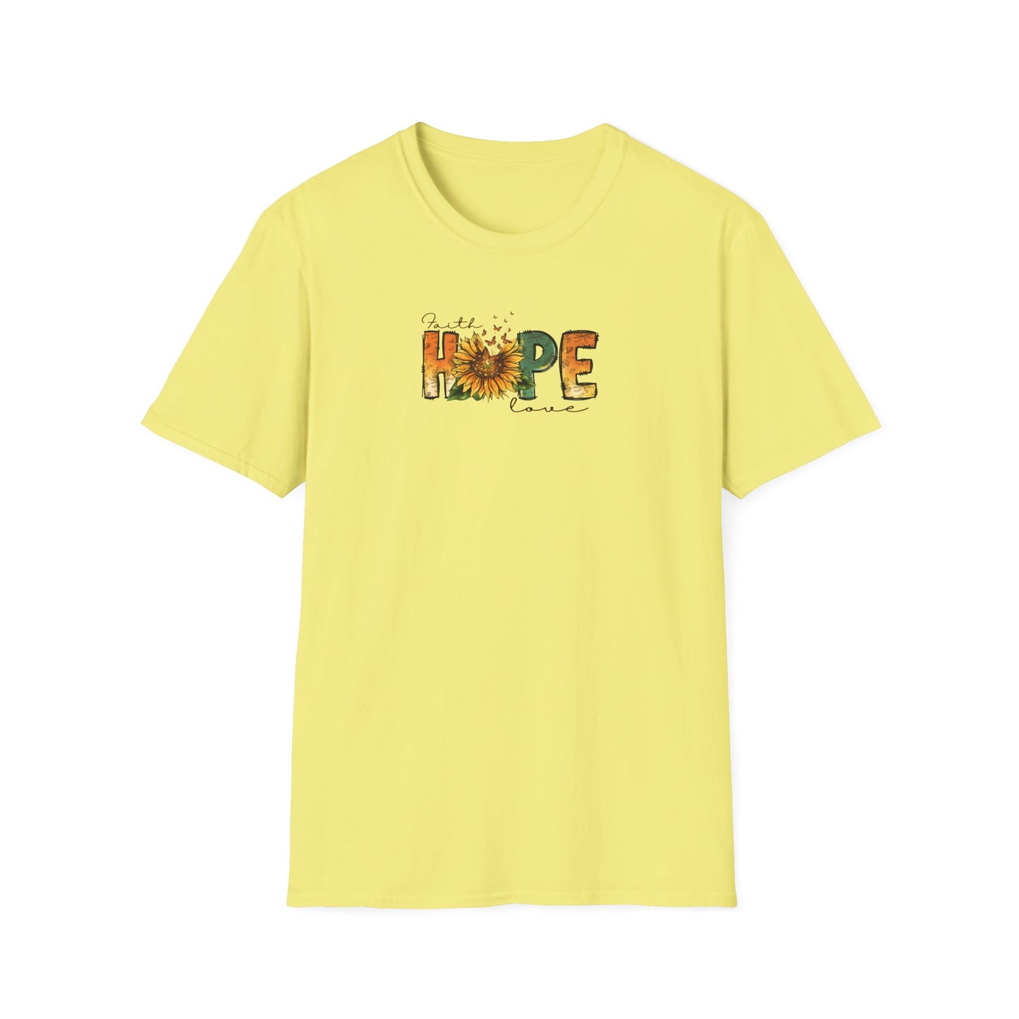 Faith Hope Love - Unisex Softstyle T-Shirt