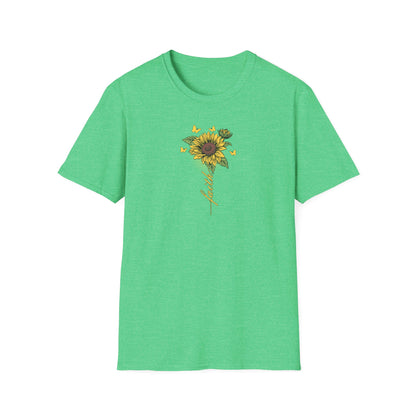 Faith Flower Unisex Softstyle T-Shirt