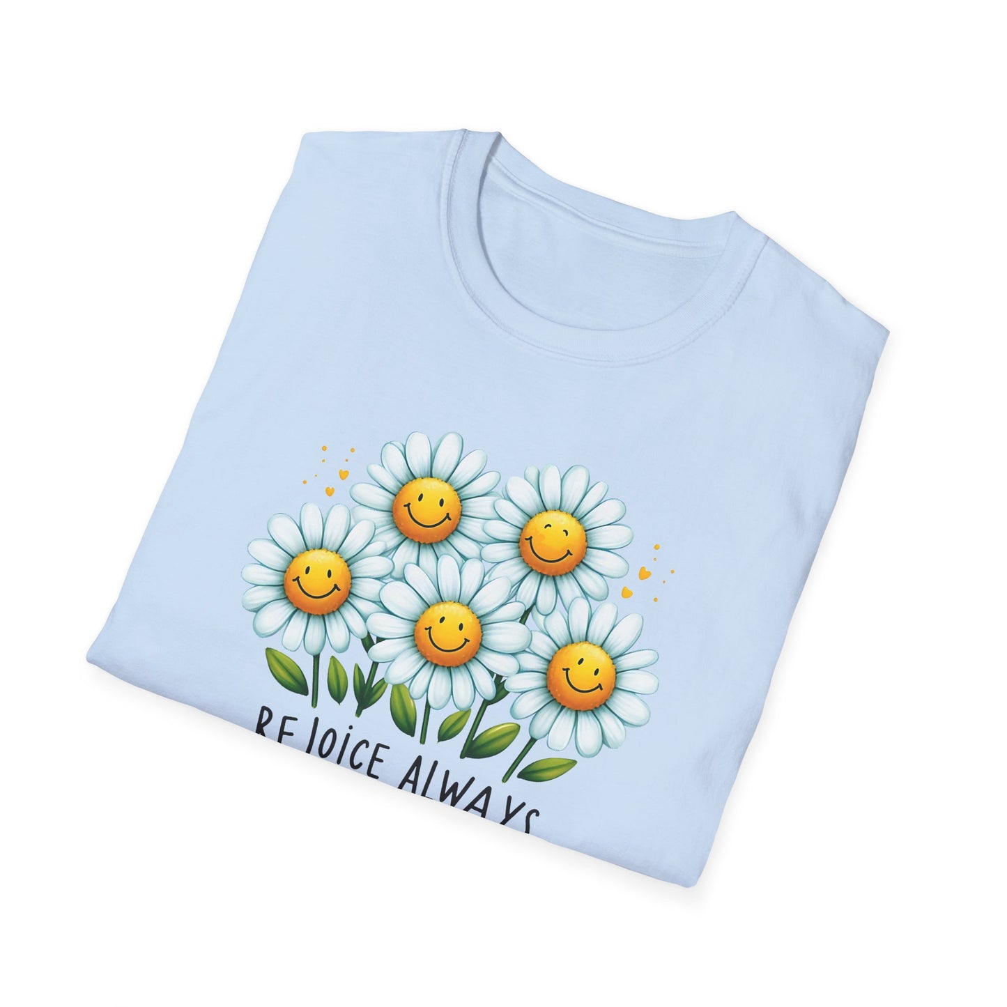 "Rejoice Always" Unisex Softstyle T-Shirt