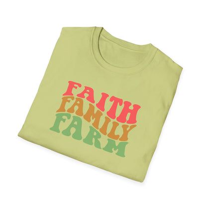 Faith Family Farm Unisex Softstyle T-Shirt