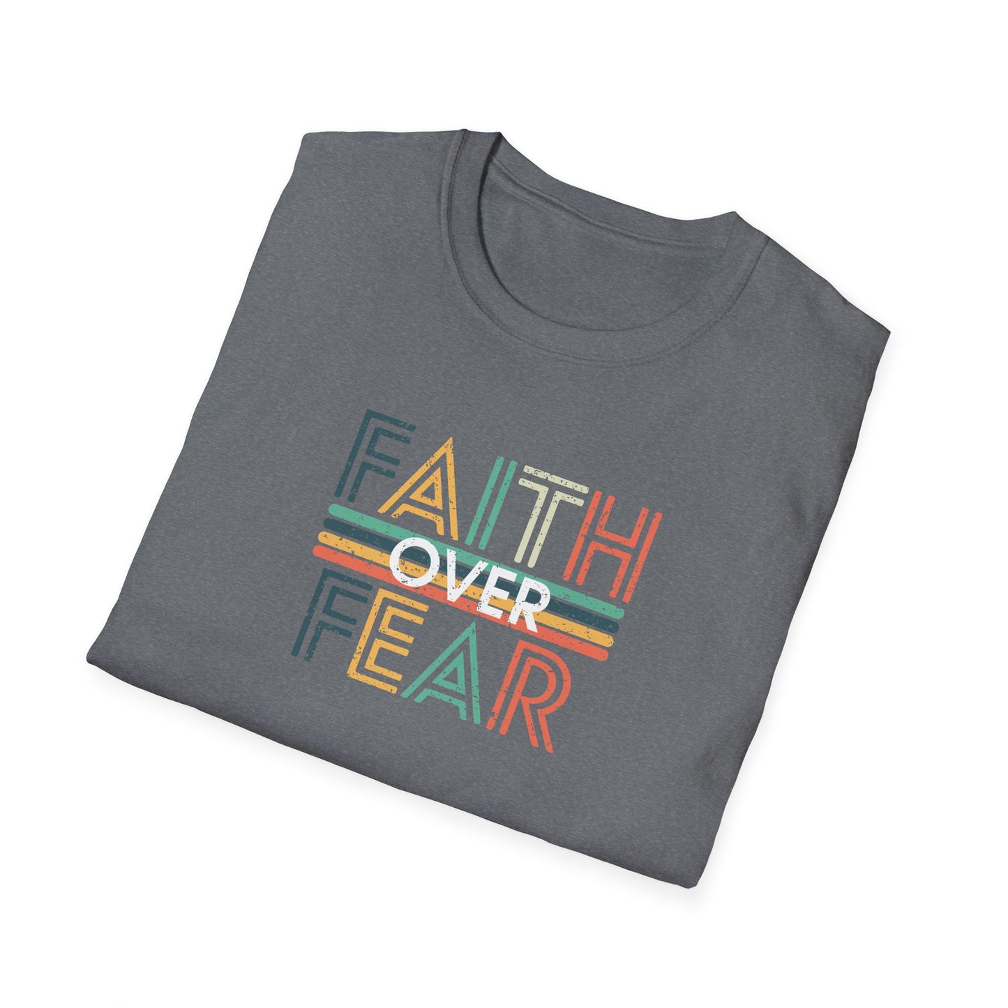 Faith Over Fear Unisex Softstyle T-Shirt