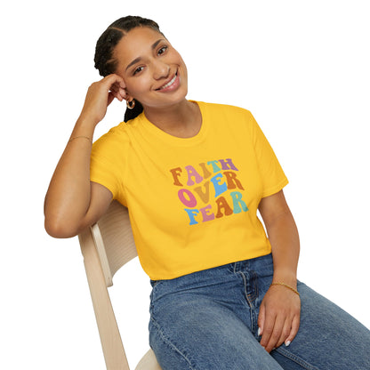 "Faith Over Fear" Unisex Softstyle T-Shirt