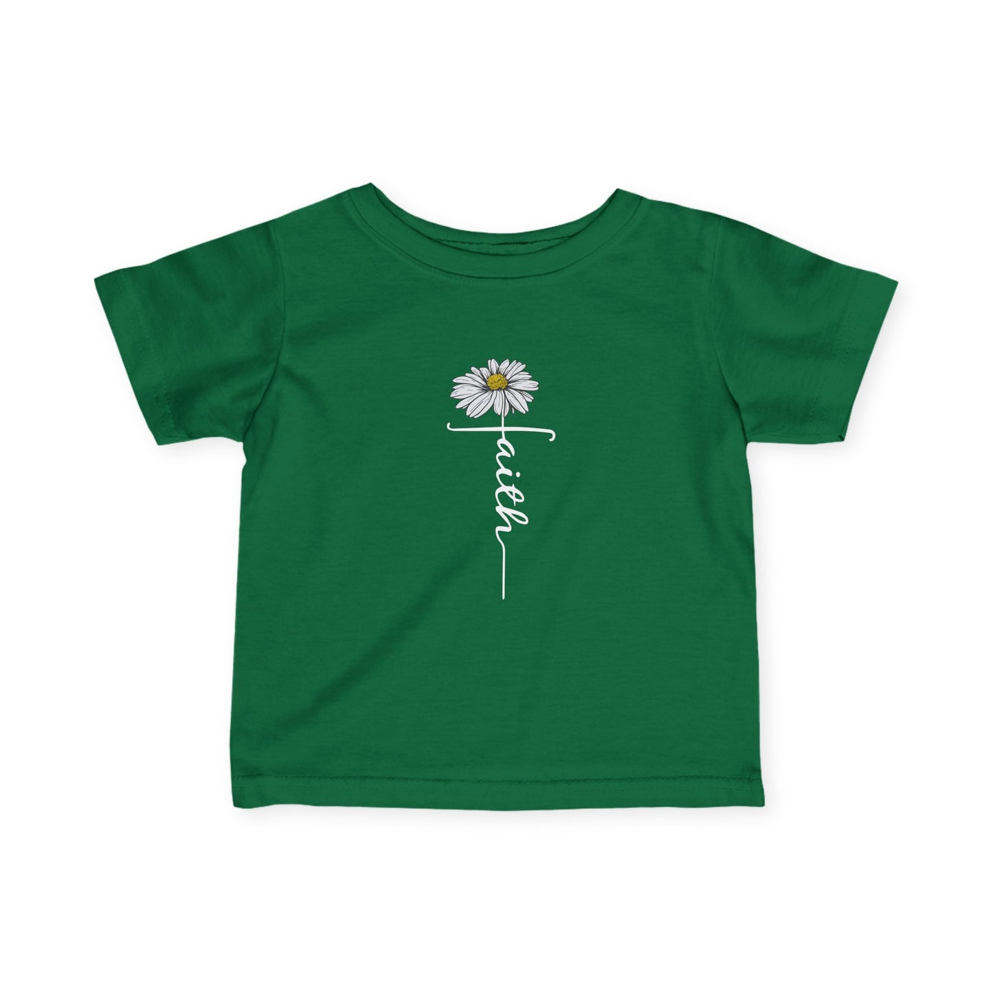 Faith Flower - Infant Fine Jersey Tee