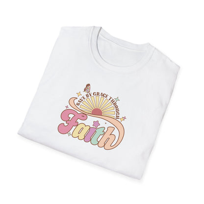 "Saved by Grace Through Faith" Unisex Softstyle T-Shirt
