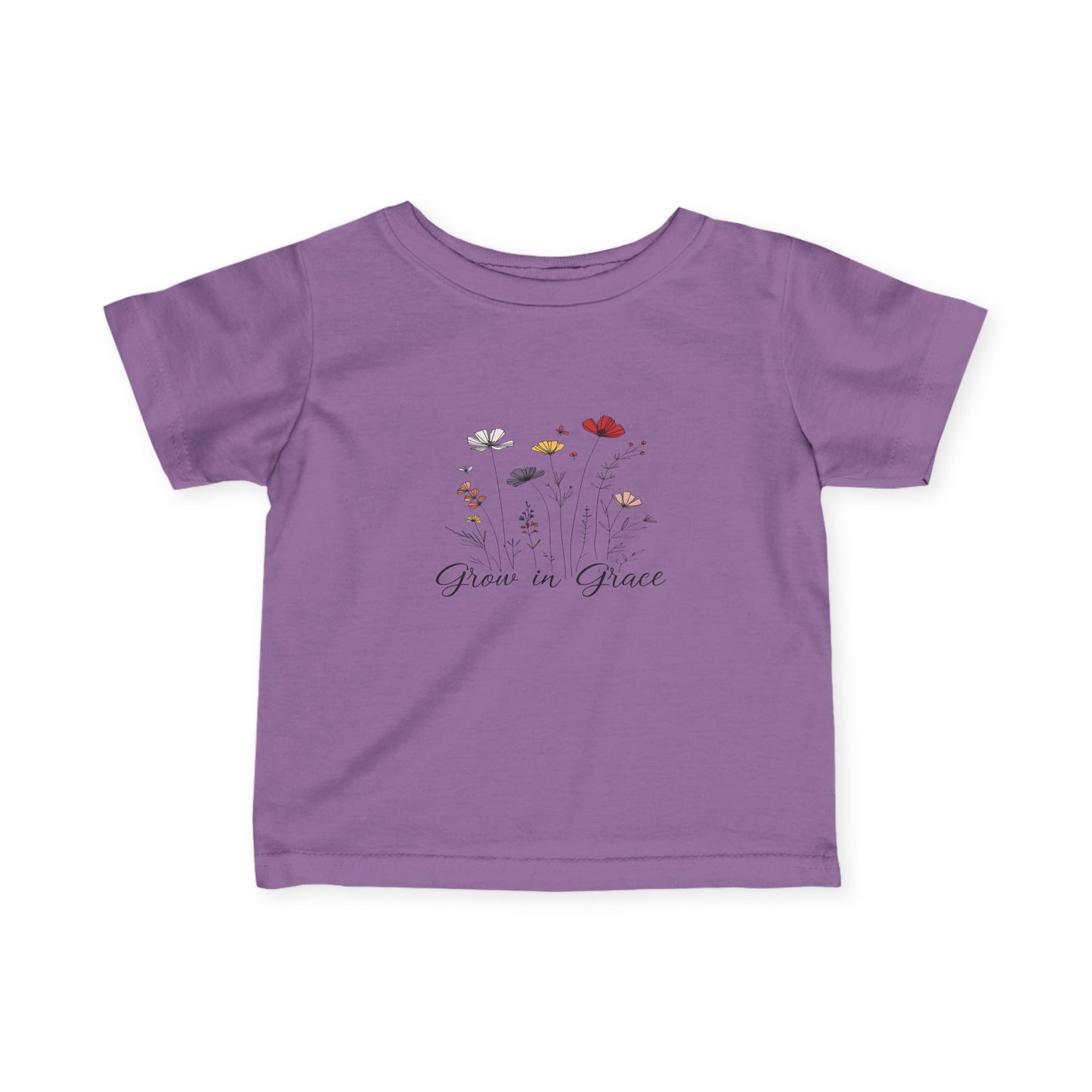 "Grow in Grace" - Infant Fine Jersey Tee