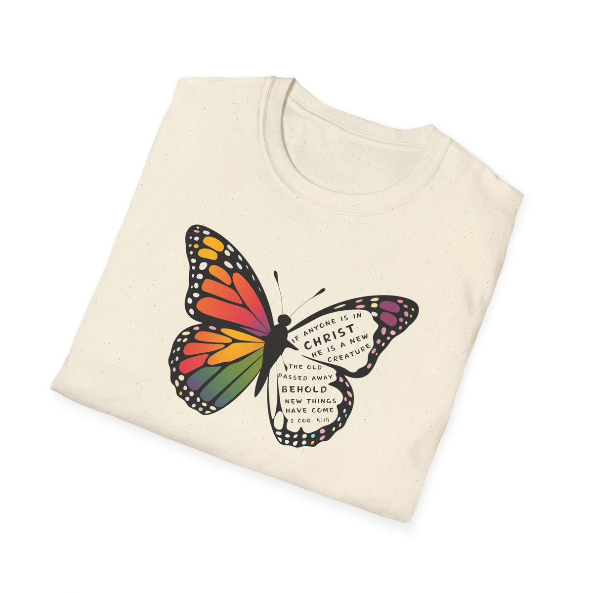 Butterfly - Black Font T-Shirt