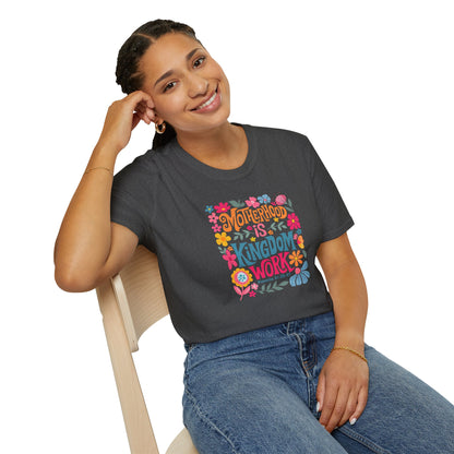 Motherhood is Kingdom Work Softstyle T-Shirt