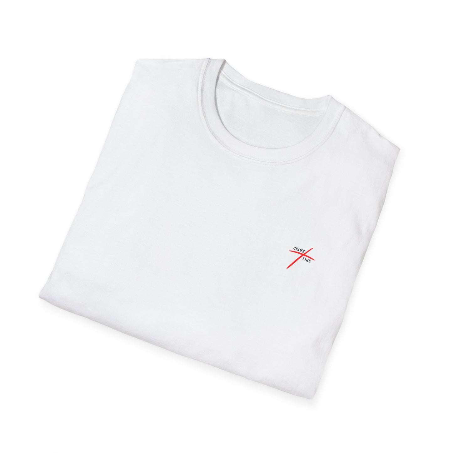 "Rooted In Christ" Back Print Unisex Softstyle T-Shirt