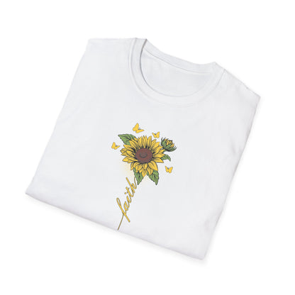 Faith Flower Unisex Softstyle T-Shirt