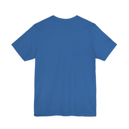 Faith Over Fear Orange Brush T-Shirt — Christian Inspirational Tee with Cross
