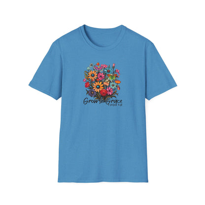 "Grow in Grace" - Unisex Softstyle T-Shirt