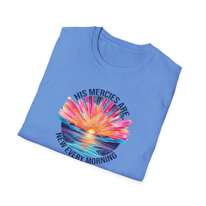 "His Mercies Are New" Unisex Softstyle T-Shirt