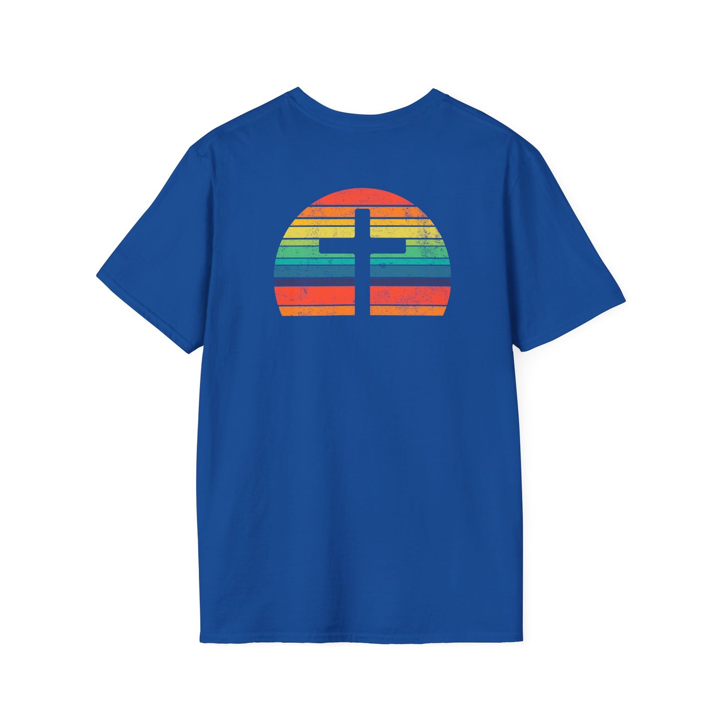 Retro Cross - Unisex Softstyle T-Shirt