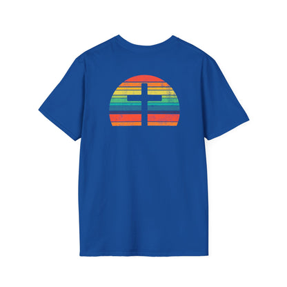 Retro Cross - Unisex Softstyle T-Shirt