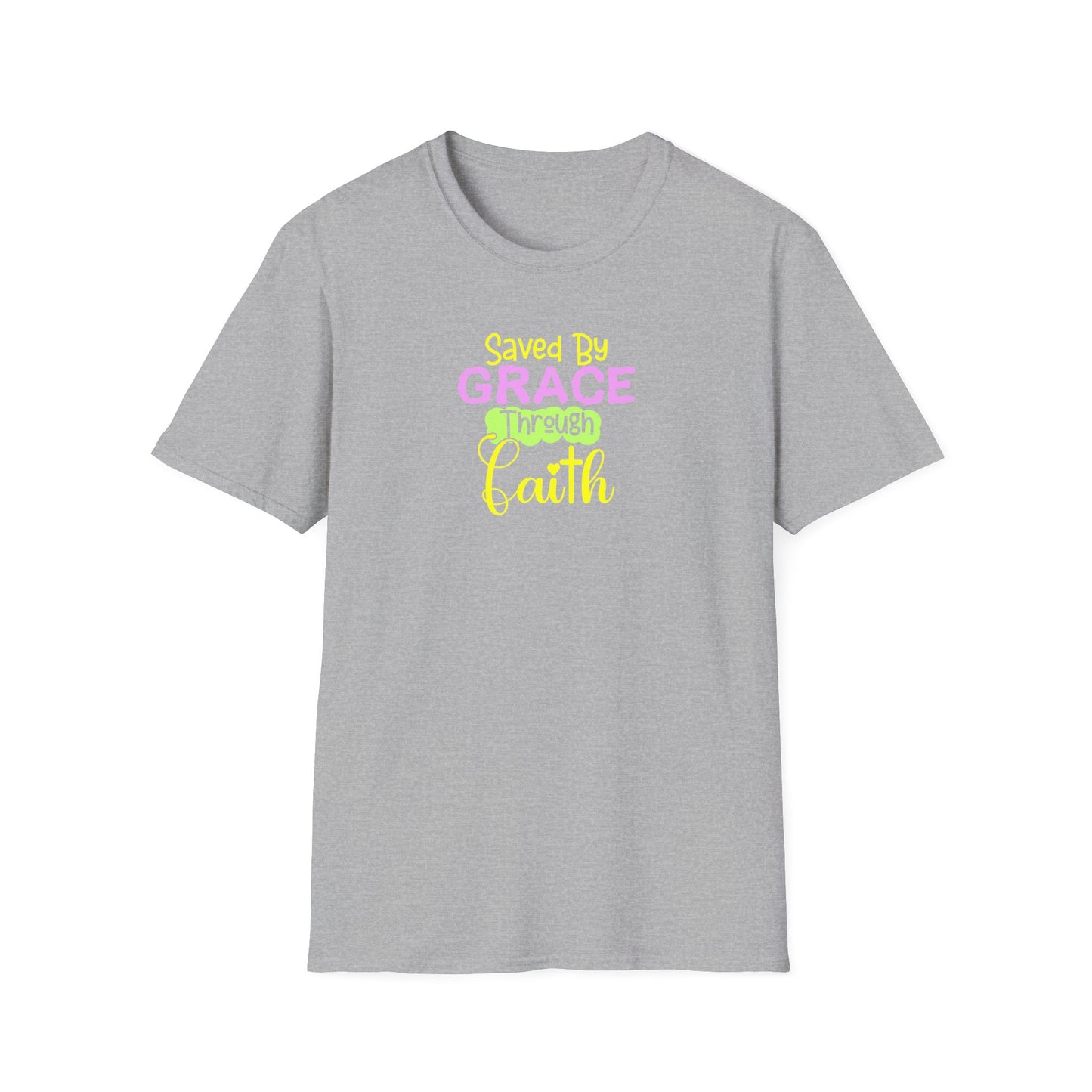 "Saved by Grace Through Faith" Unisex Softstyle T-Shirt