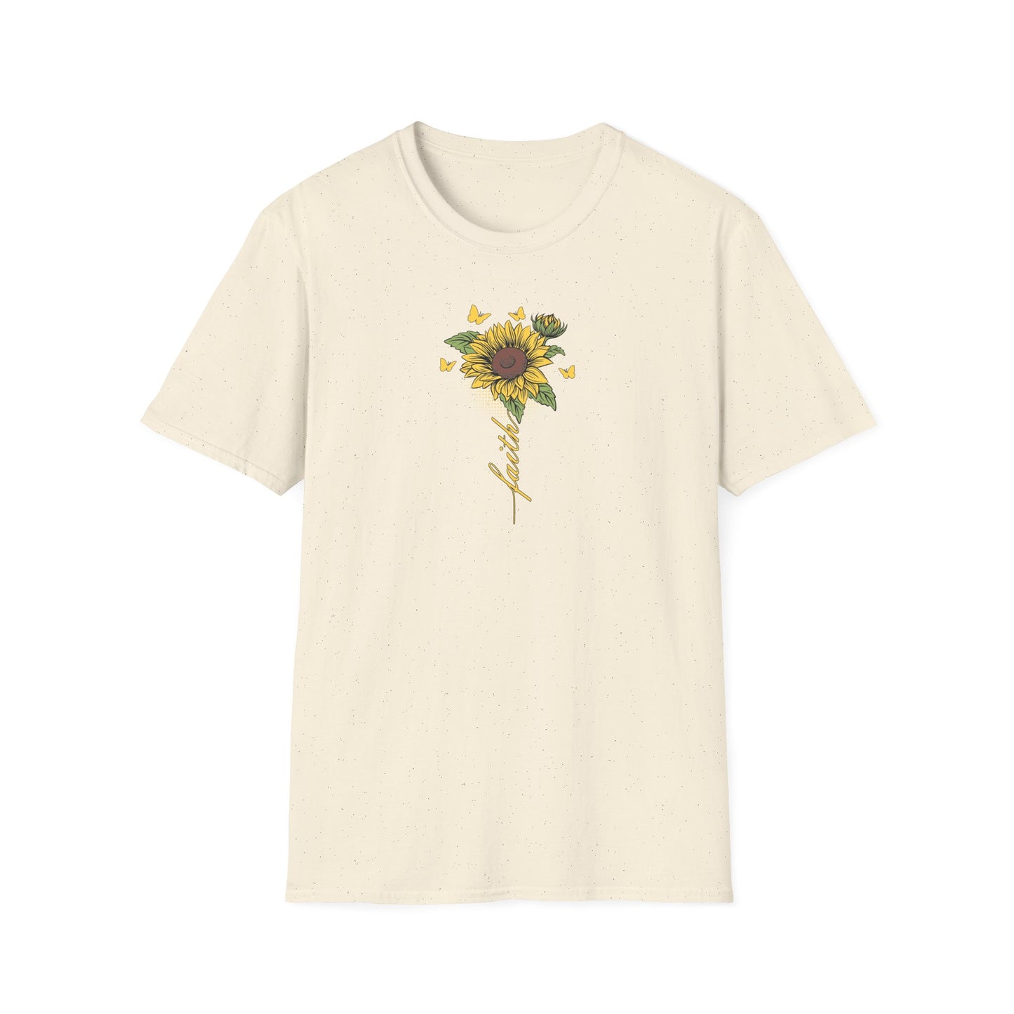 Faith Flower Unisex Softstyle T-Shirt