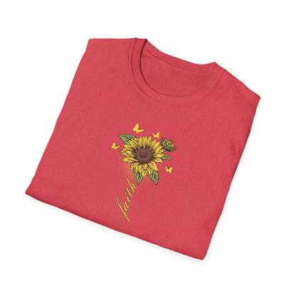 Faith Flower Unisex Softstyle T-Shirt