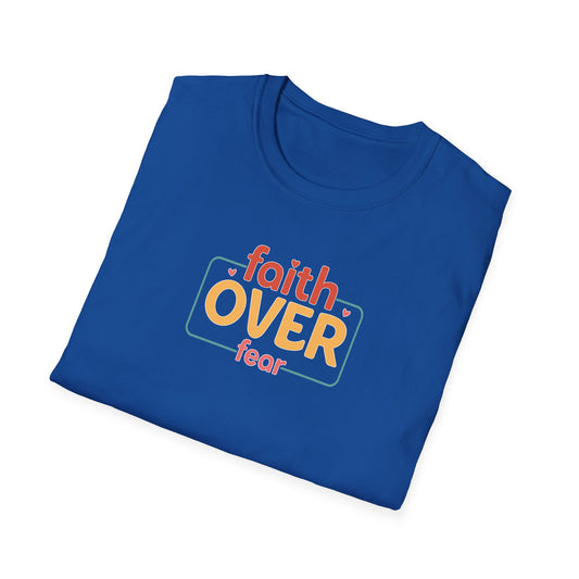 Faith Over Fear 2 Unisex Softstyle T-Shirt