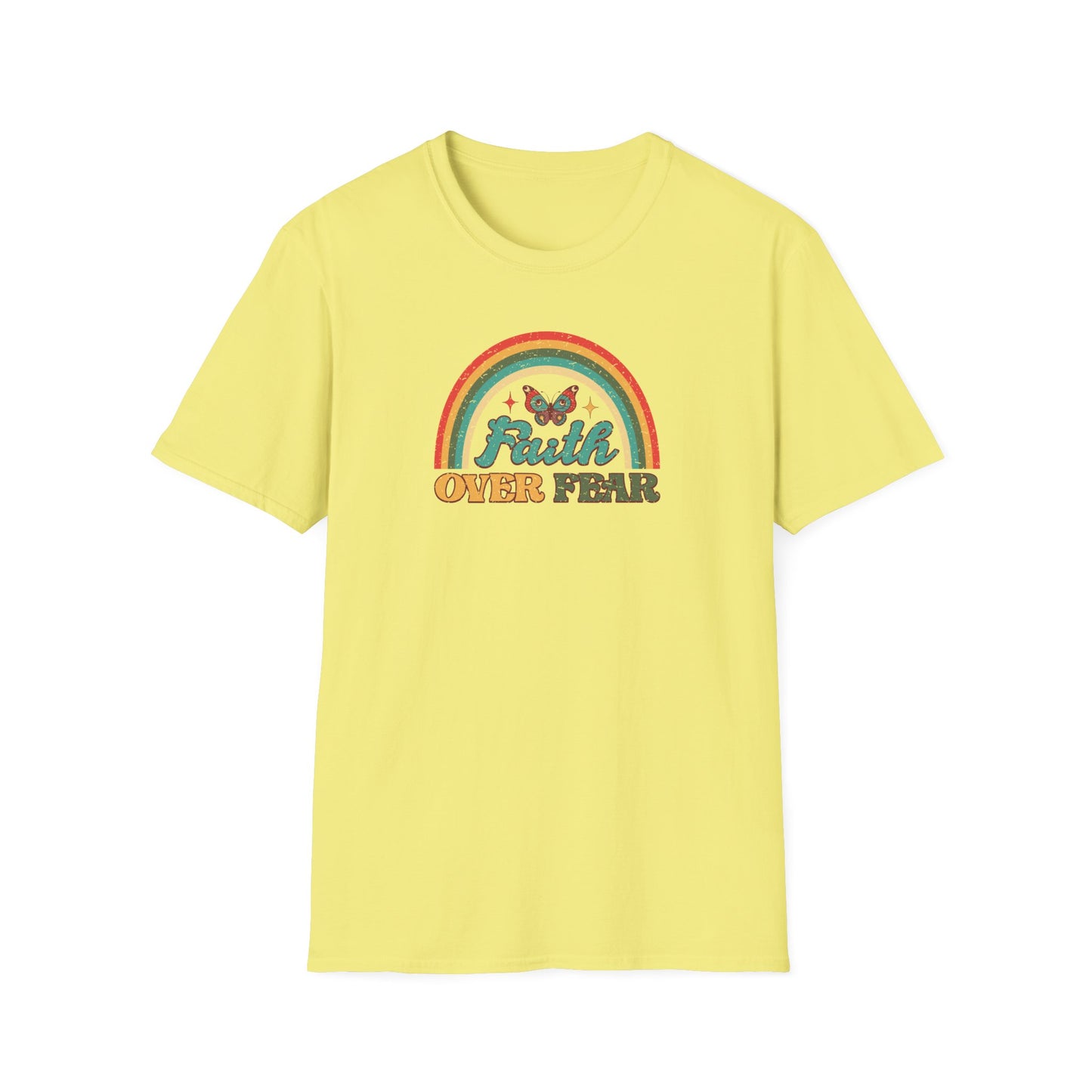 "Faith Over Fear" Unisex Softstyle T-Shirt