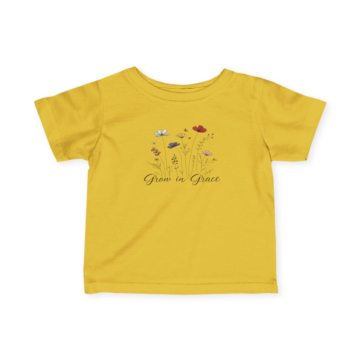 "Grow in Grace" - Infant Fine Jersey Tee