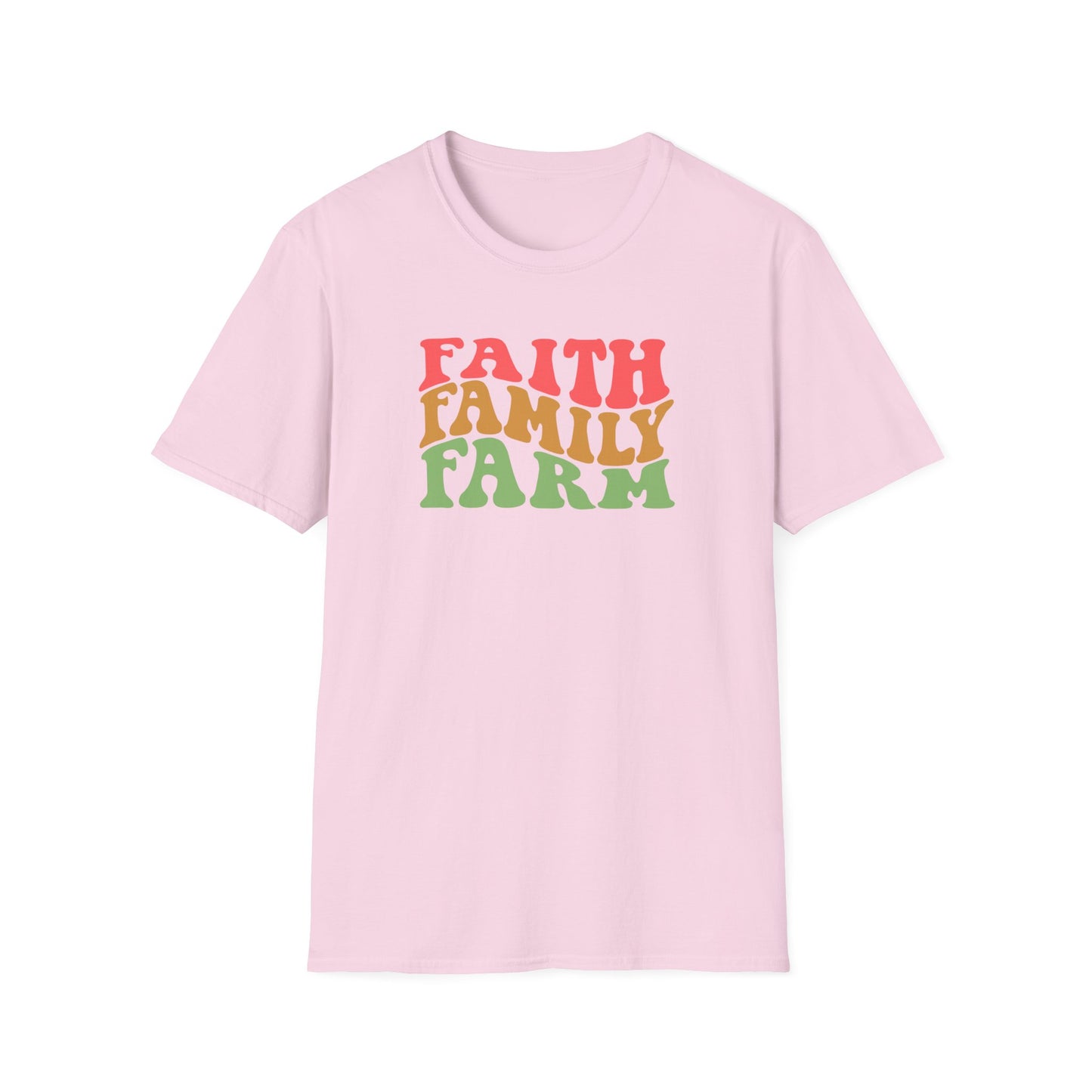 Faith Family Farm Unisex Softstyle T-Shirt