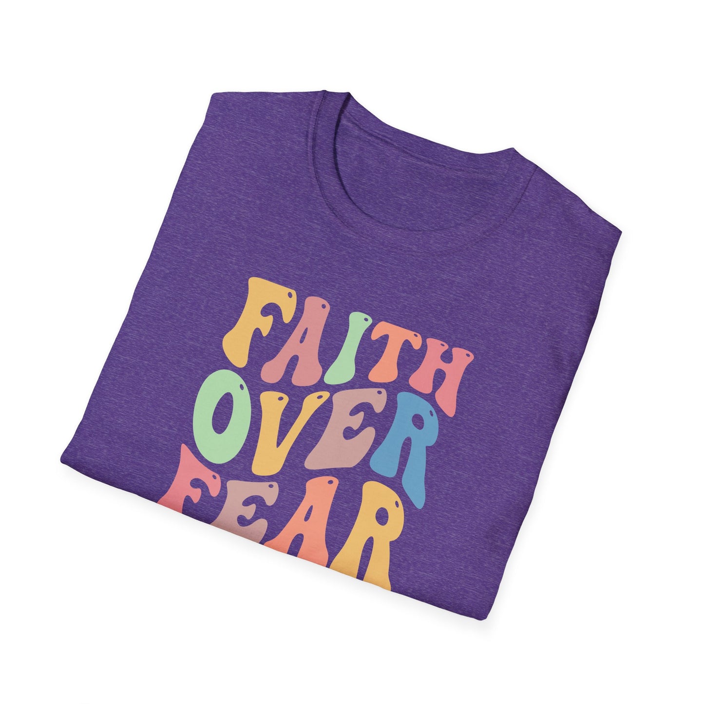 Faith Over Fear Unisex Softstyle T-Shirt