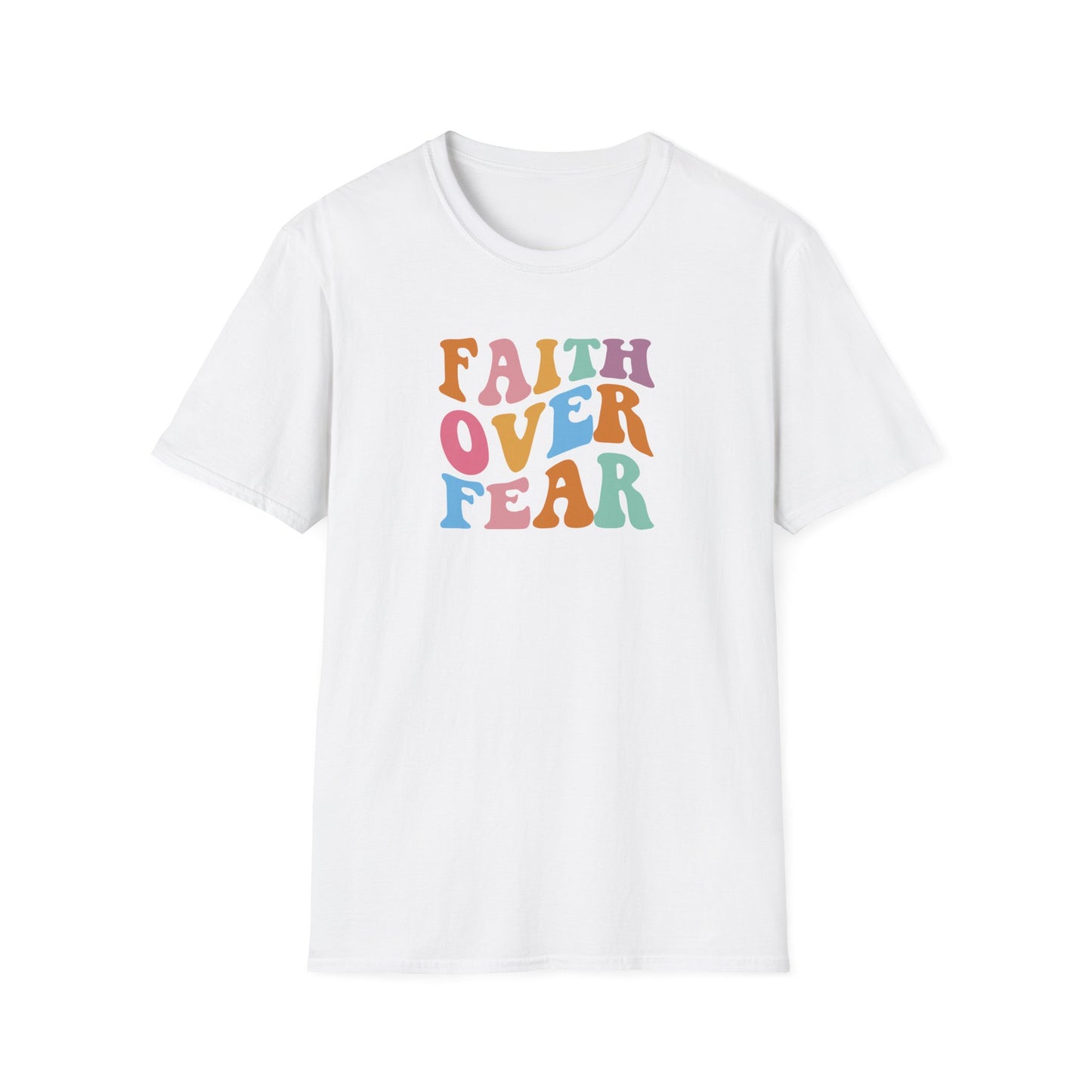 "Faith Over Fear" Unisex Softstyle T-Shirt