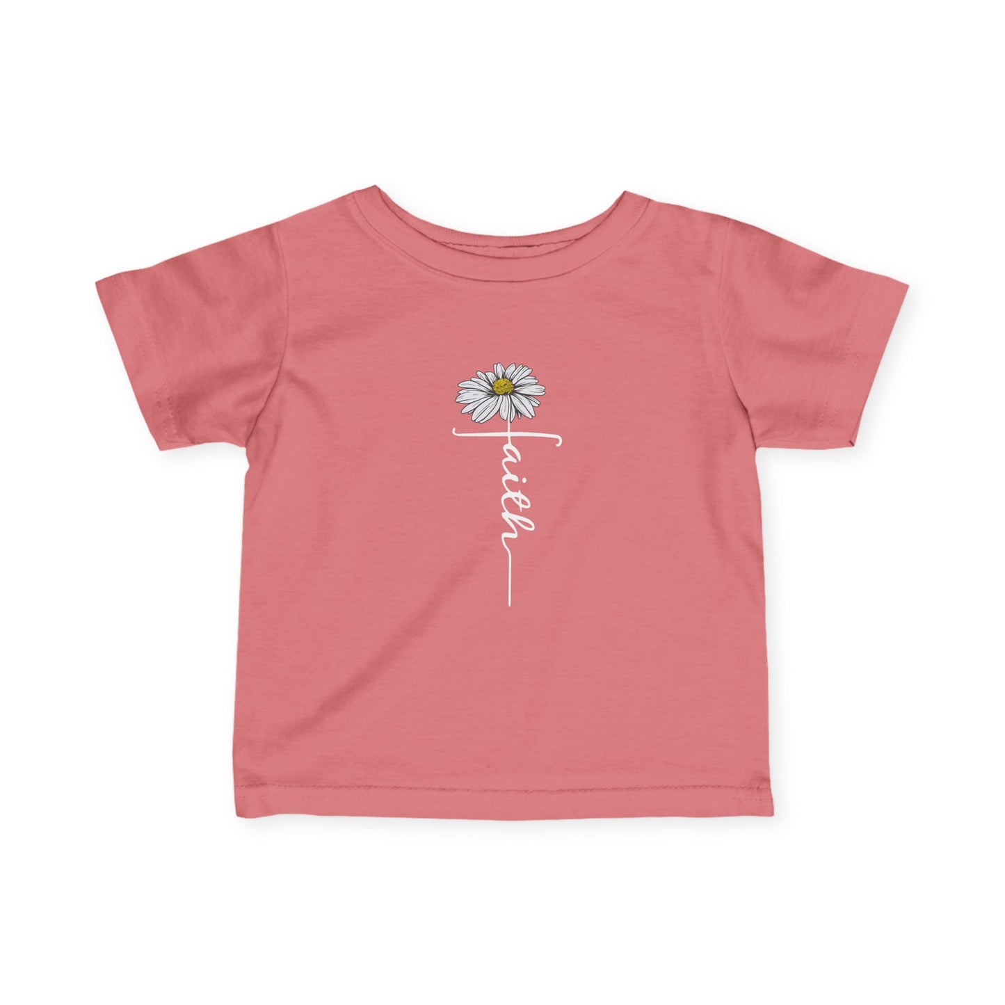 Faith Flower - Infant Fine Jersey Tee