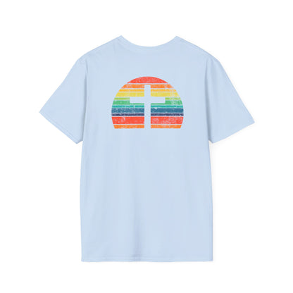 Retro Cross - Unisex Softstyle T-Shirt