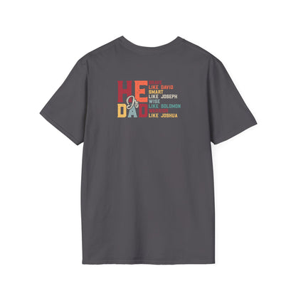 "He is Dad" Unisex Softstyle T-Shirt
