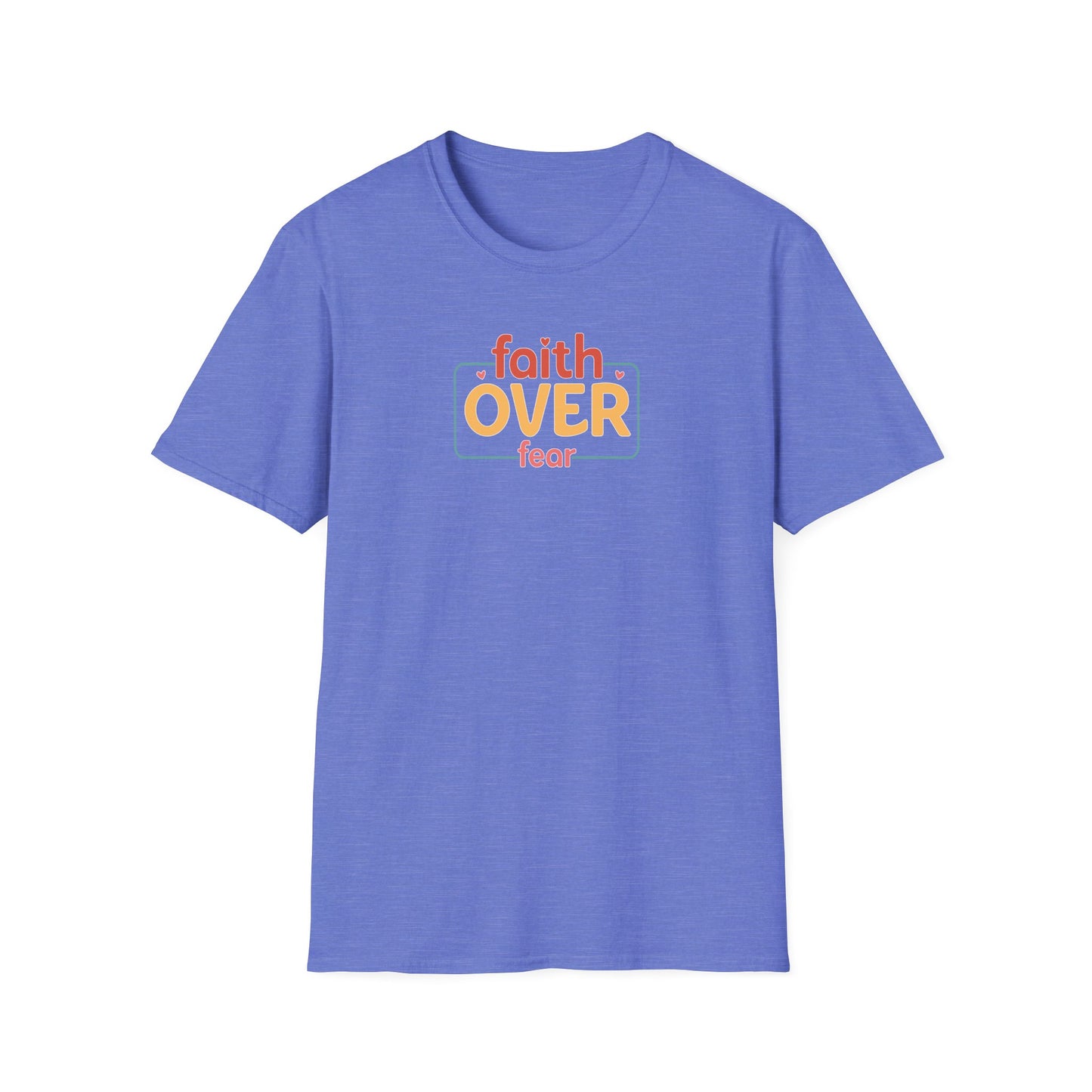 Faith Over Fear 2 Unisex Softstyle T-Shirt