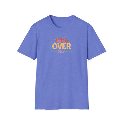 Faith Over Fear 2 Unisex Softstyle T-Shirt