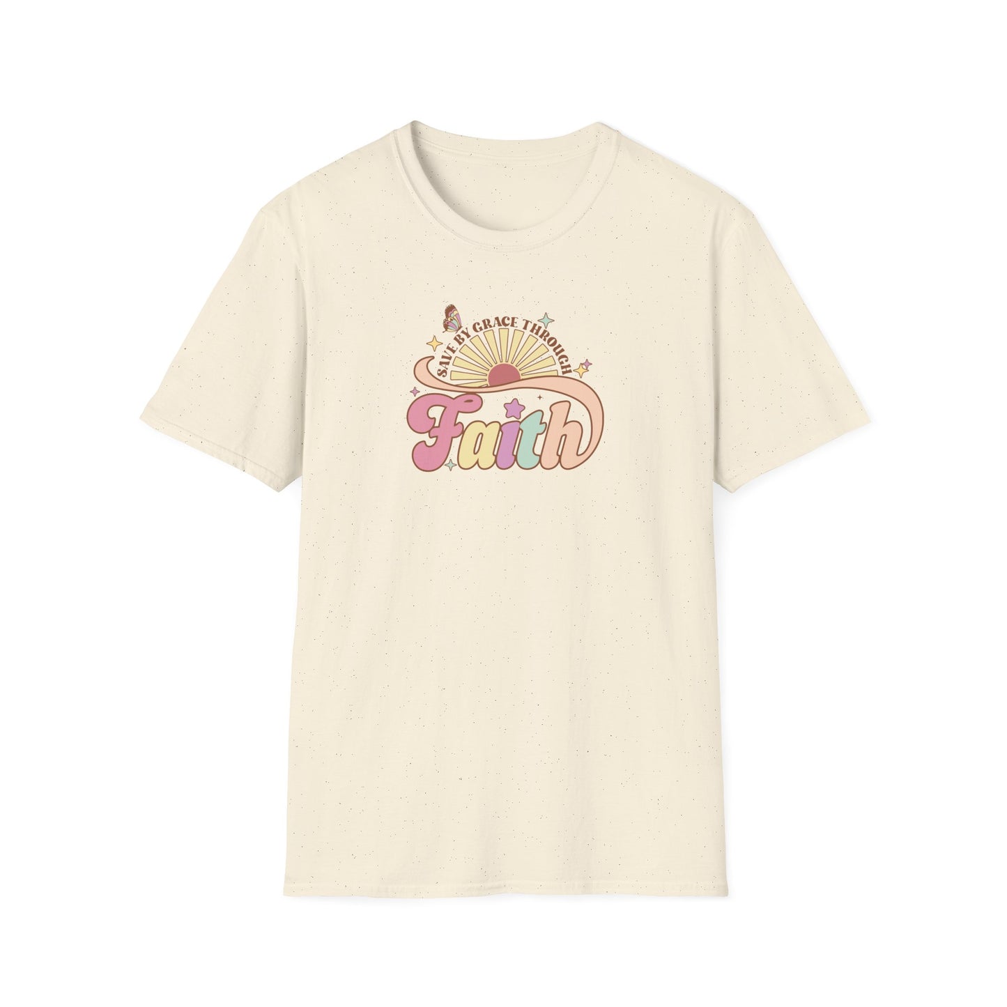 "Saved by Grace Through Faith" Unisex Softstyle T-Shirt