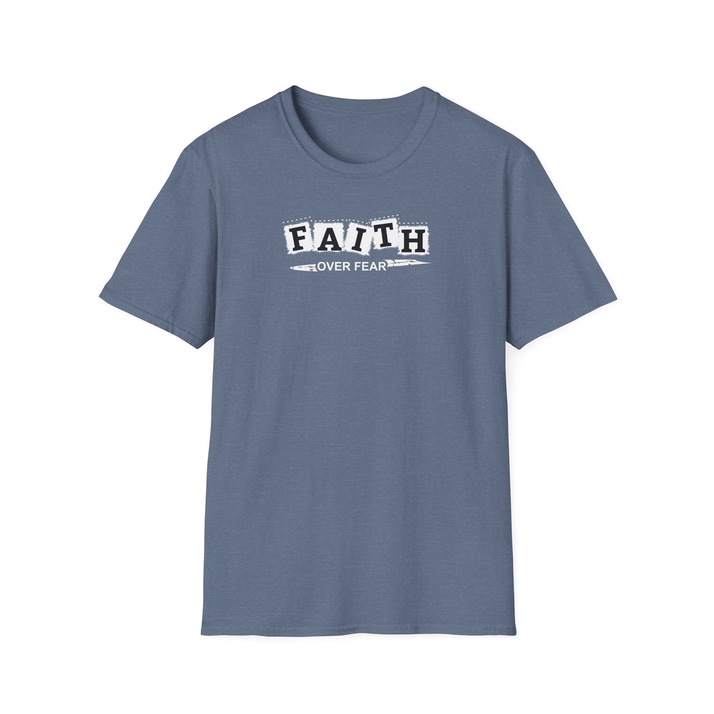 "Faith Over Fear" Unisex Softstyle T-Shirt