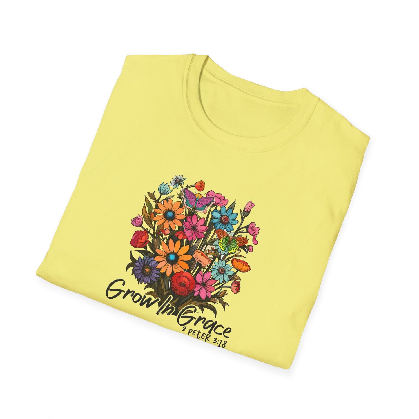 "Grow in Grace" - Unisex Softstyle T-Shirt
