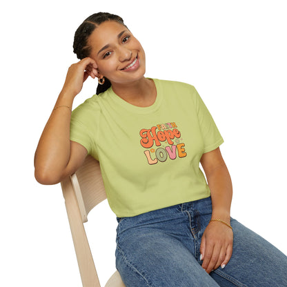 FAITH HOPE LOVE Unisex Softstyle T-Shirt
