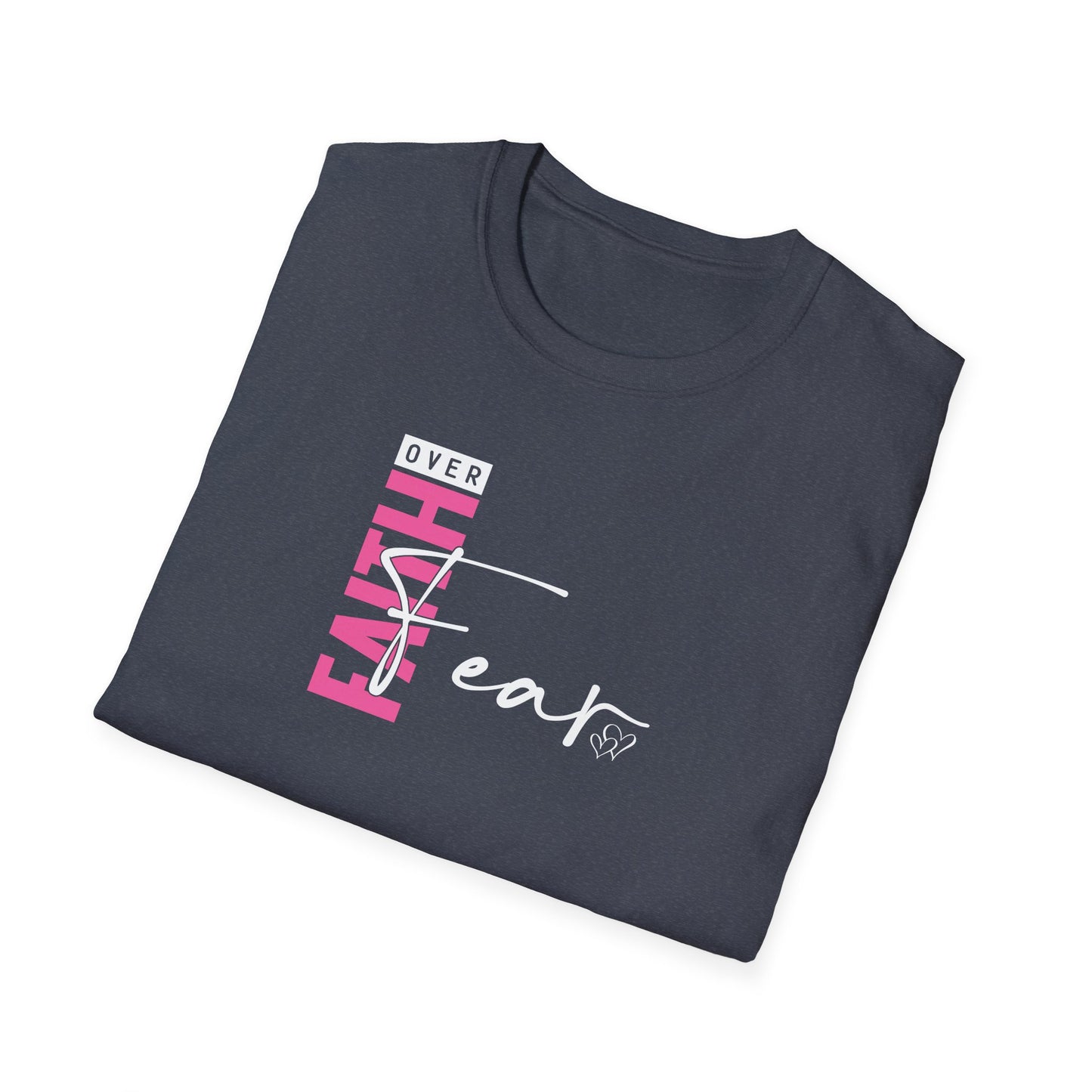 Faith Over Fear 1Unisex Softstyle T-Shirt